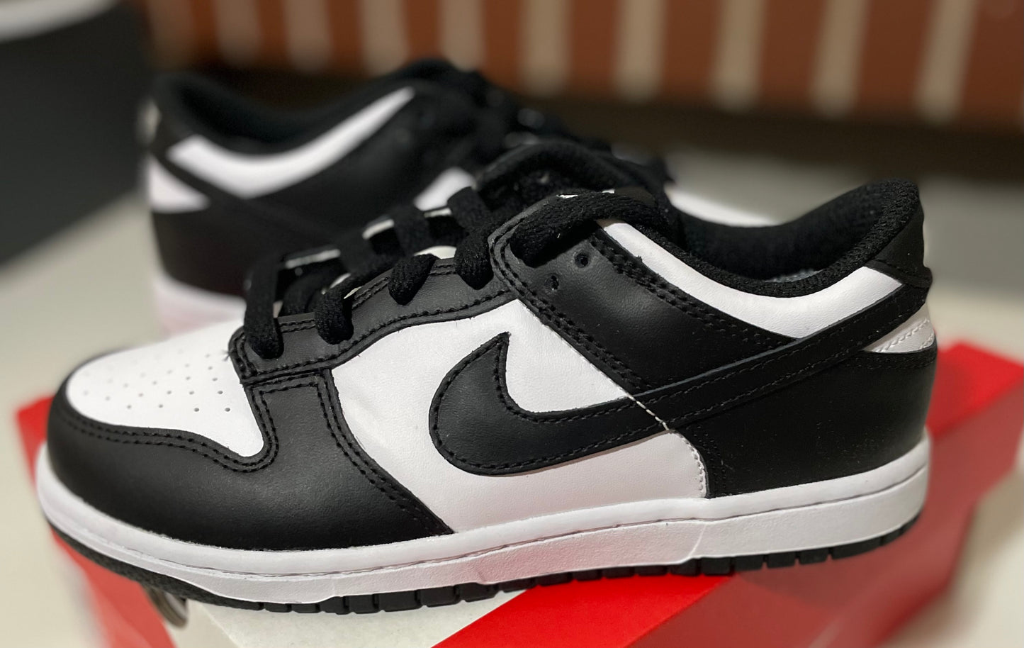 NIKE DUNK LOW (PS) “Black/White”