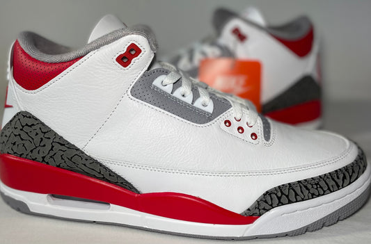 AIR JORDAN 3 RETRO “Fire Red” 2022