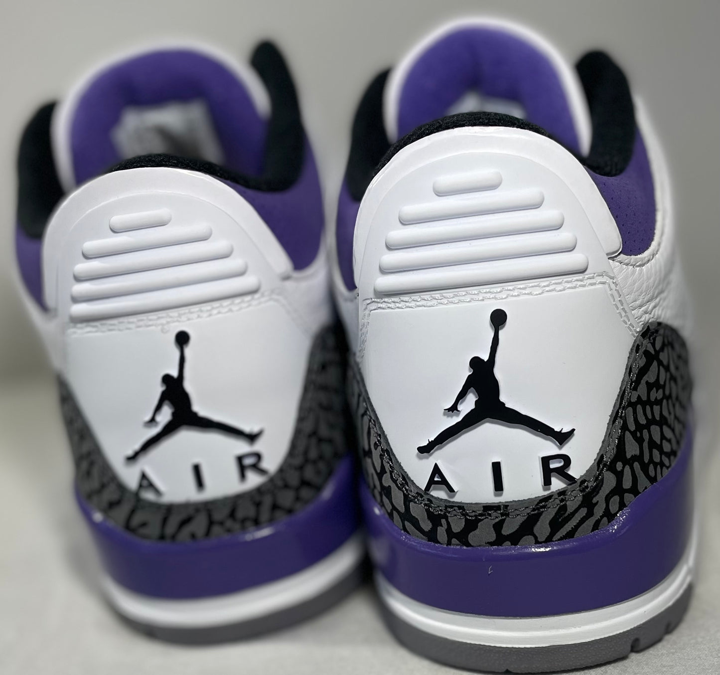 AIR JORDAN 3 RETRO “Dark Iris”(White/Black-Dark Iris)