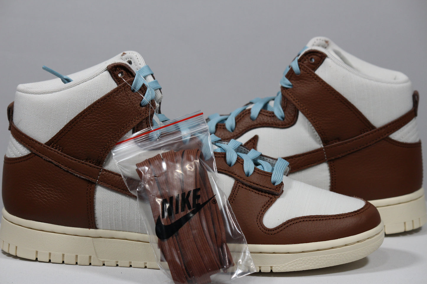 NIKE DUNK HI RETRO PRM "Vintage Pecan Sail" SIZE 10