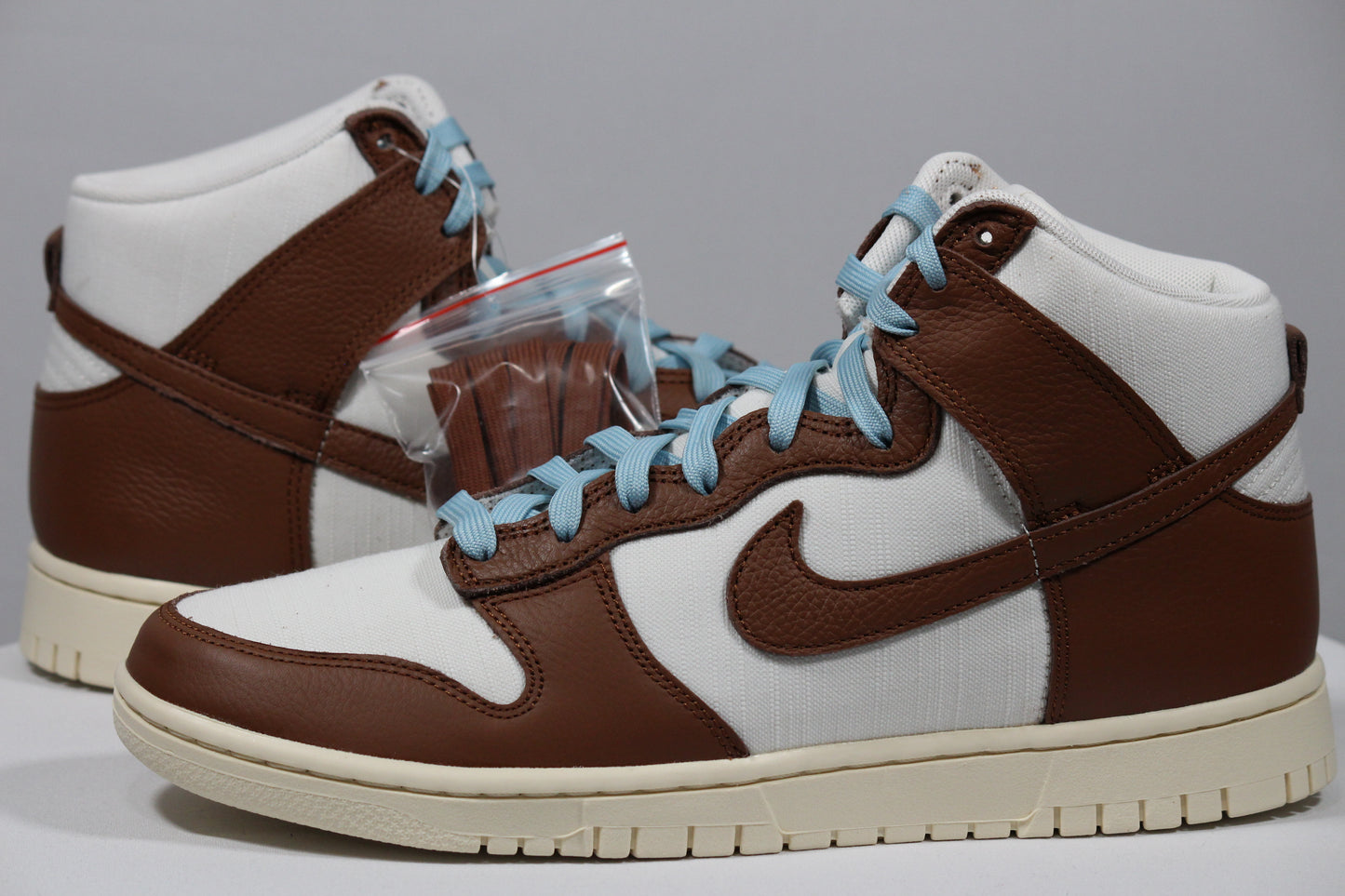 NIKE DUNK HI RETRO PRM "Vintage Pecan Sail" SIZE 10