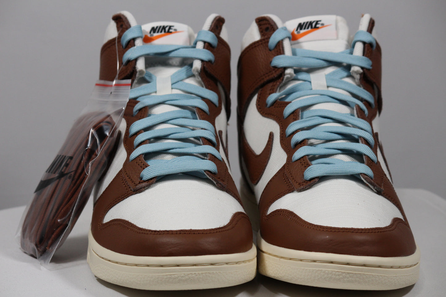 NIKE DUNK HI RETRO PRM "Vintage Pecan Sail" SIZE 10