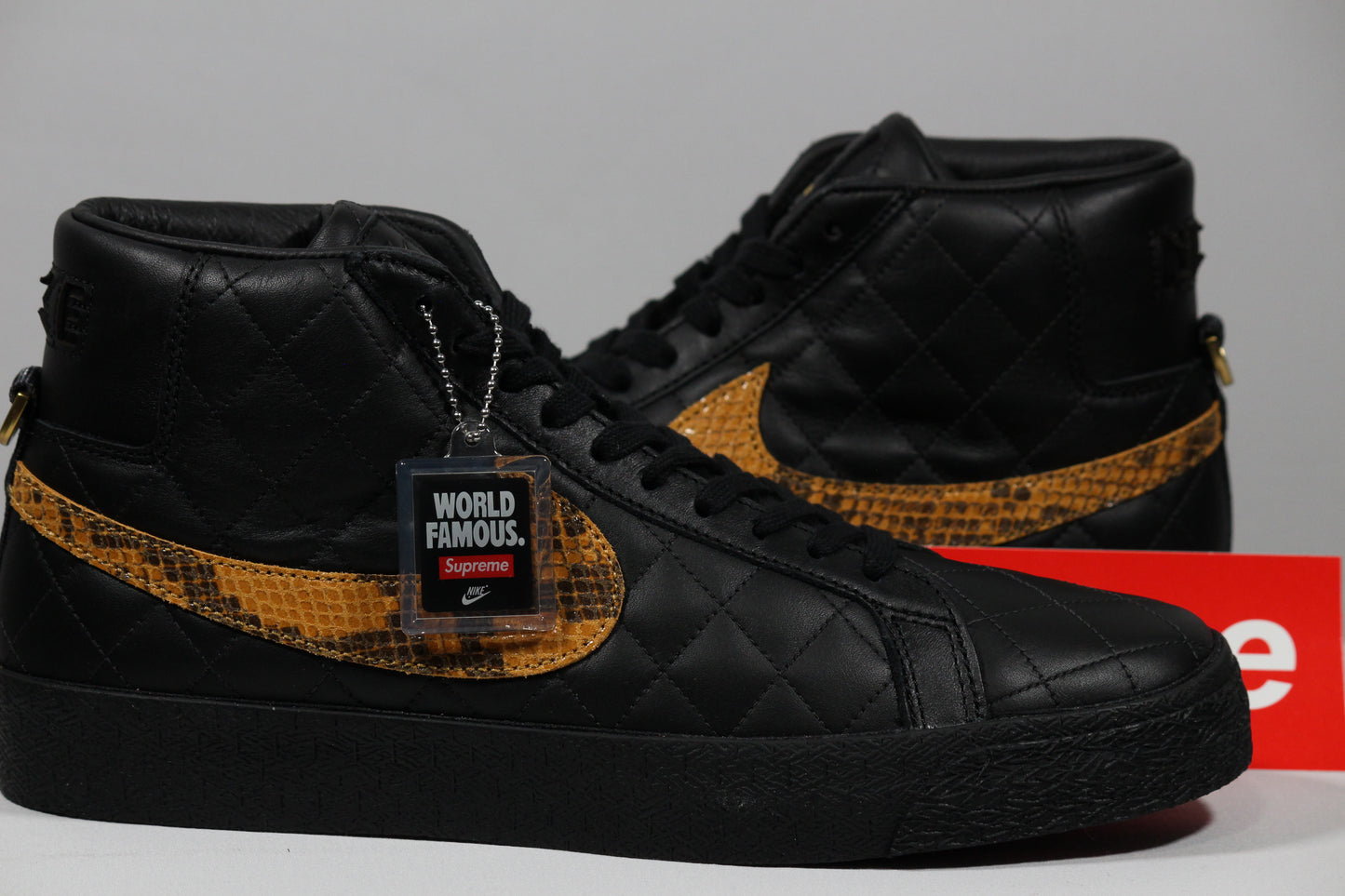 NIKE SB ZOOM BLAZER MID QS "Black"