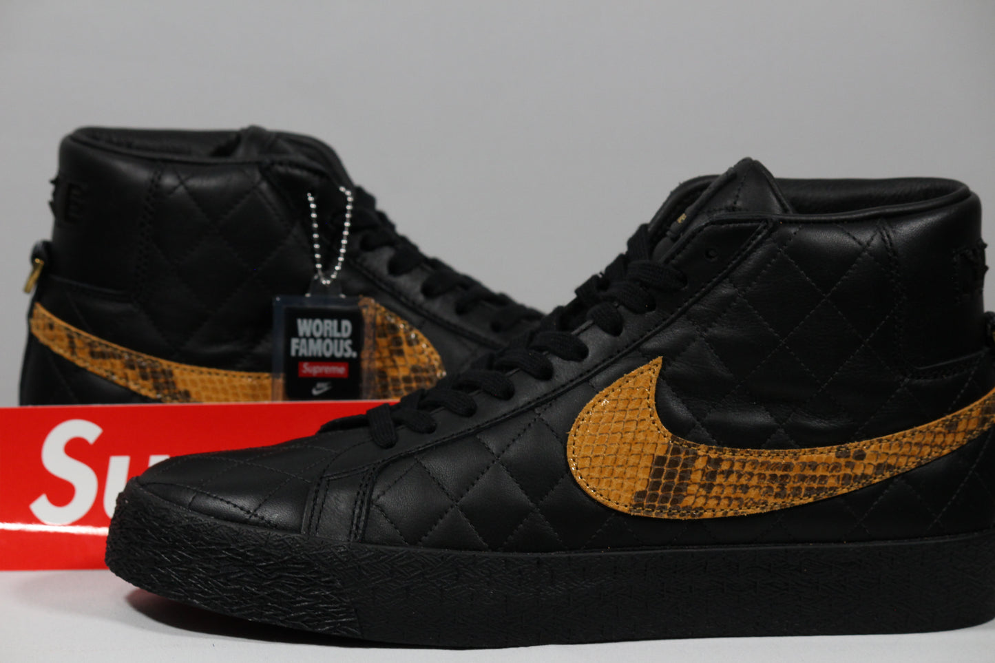 NIKE SB ZOOM BLAZER MID QS "Black"