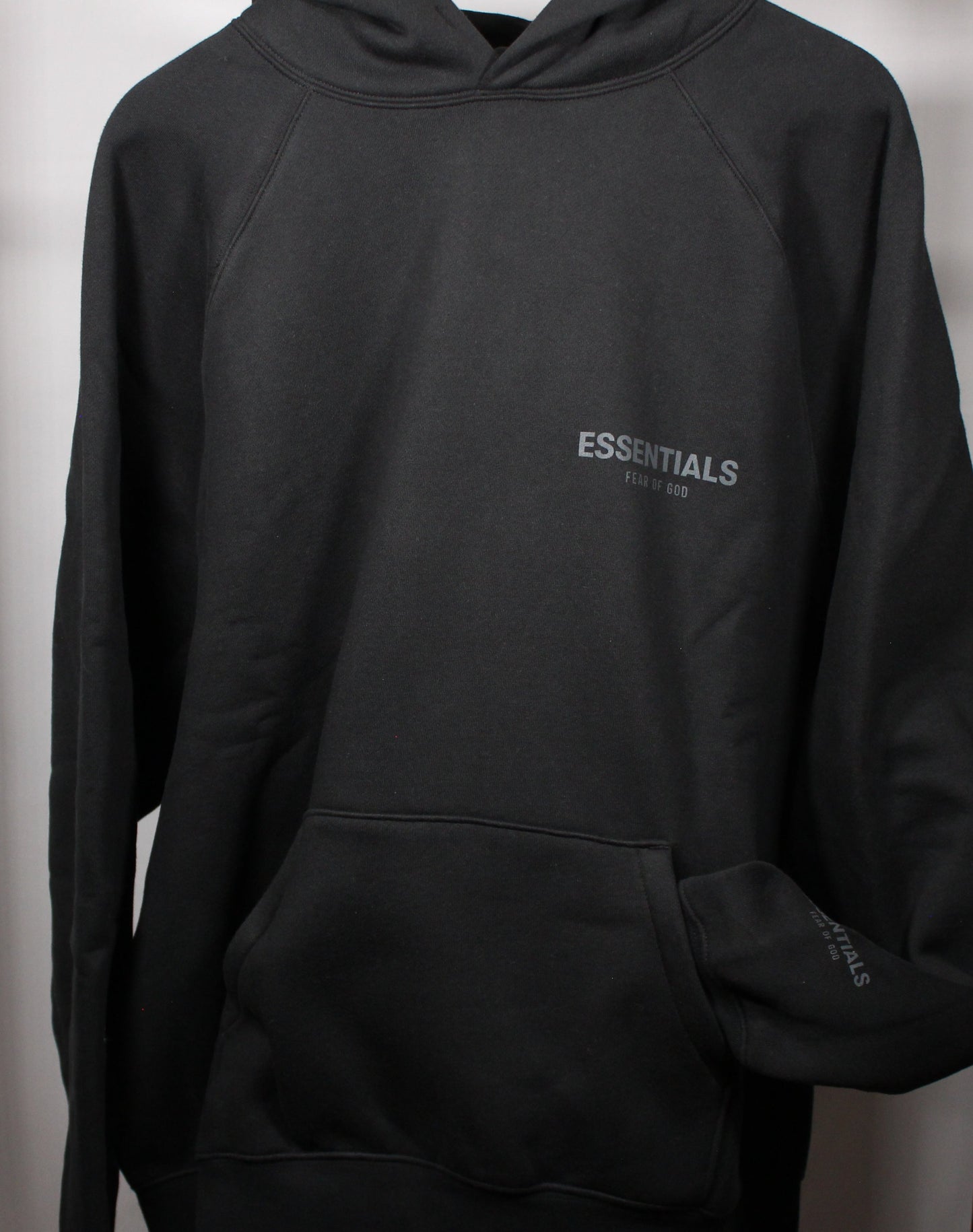 FEAR OF GOD ESSENTIALS HOODIE (Stretch Limo) Size L