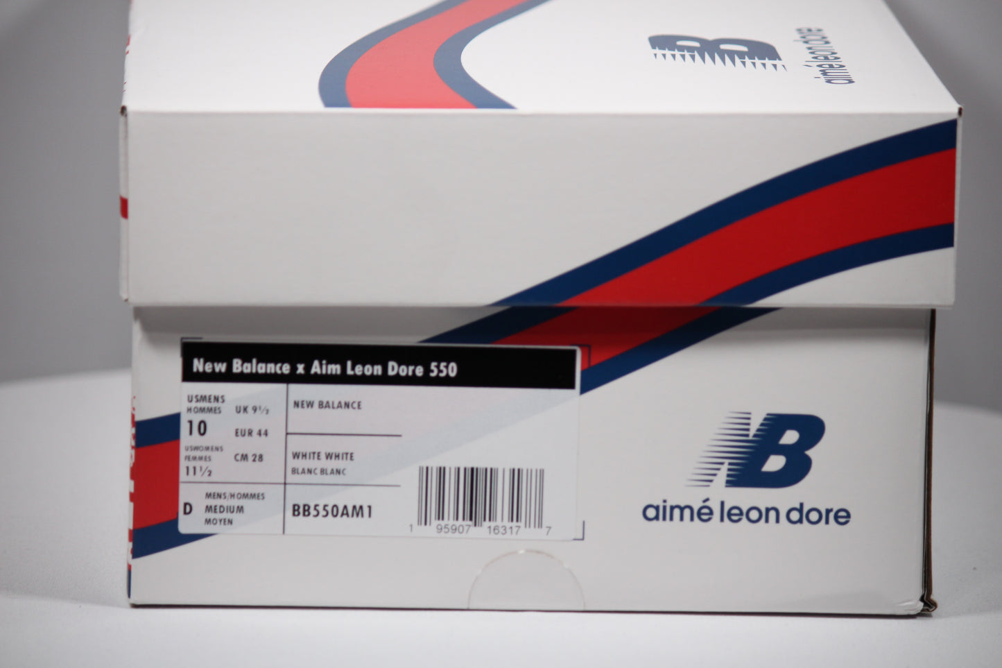 NEW BALANCE x AIME LEON DORE 550 (White Leather)